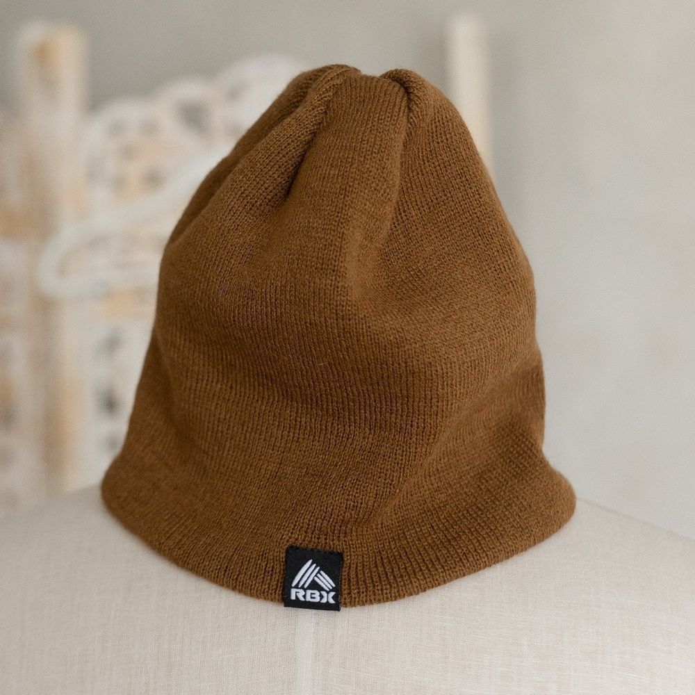 RBX‎ Cognac Knit Beanie One Size